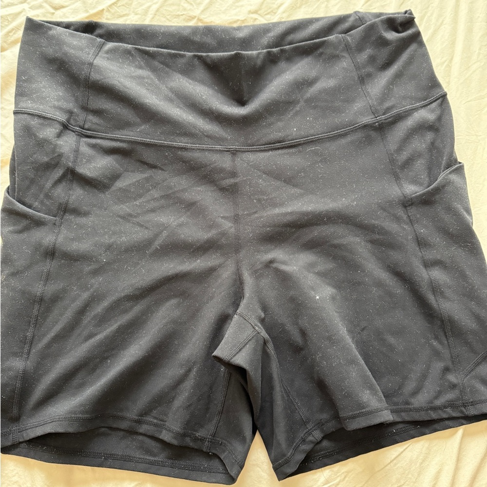 Fabletics Women's Black Athletic Shorts